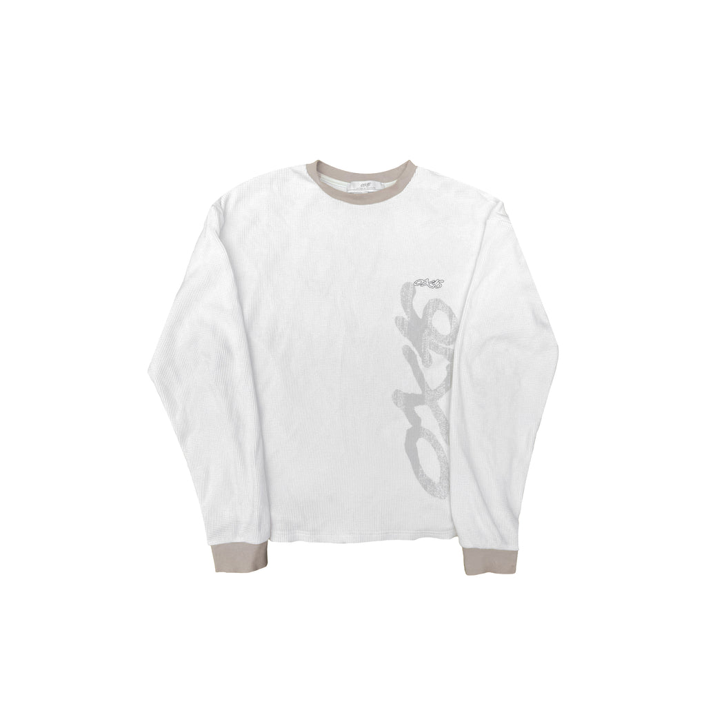 PULSE WAFFLE KNIT (WHITE)
