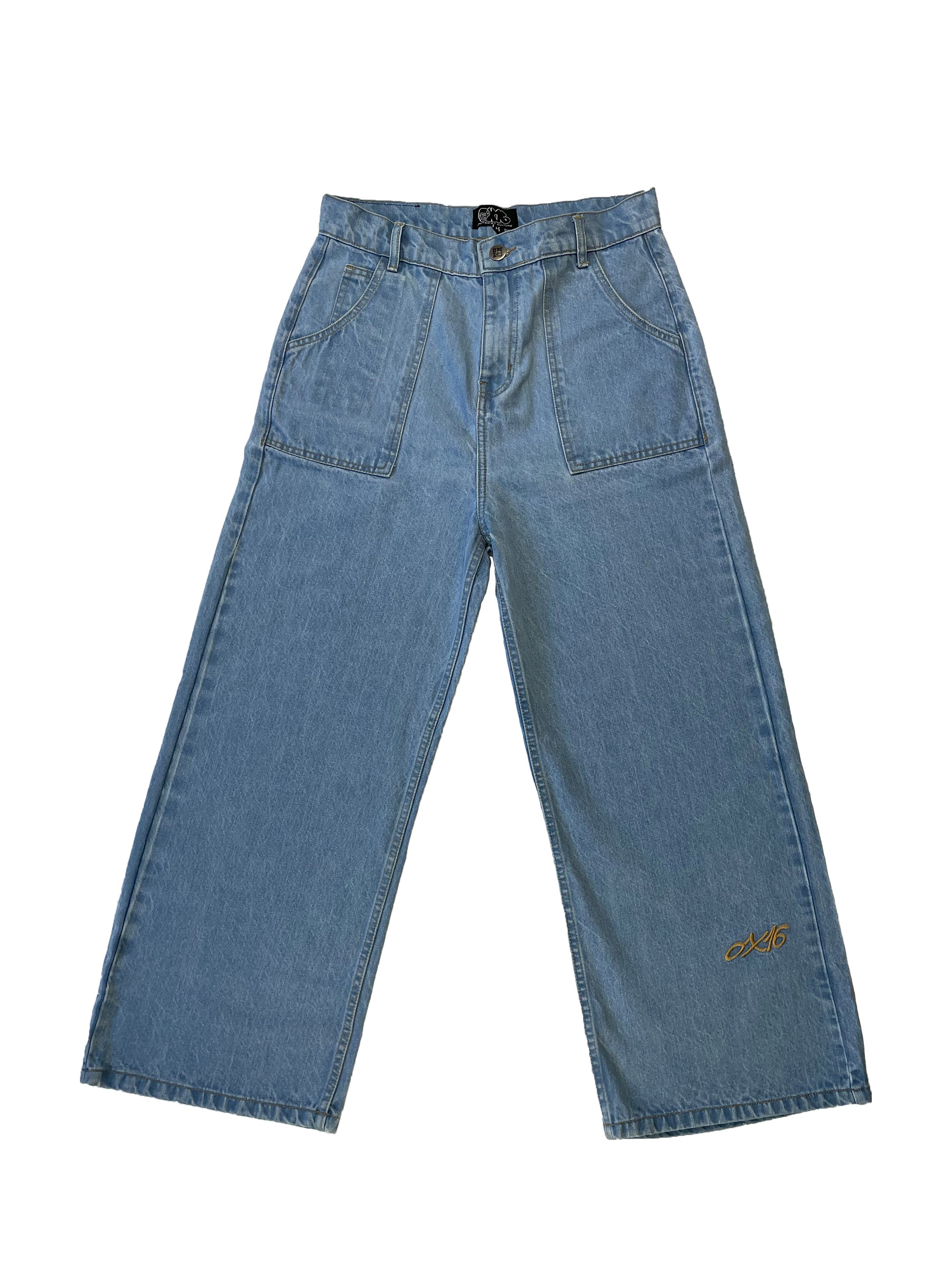 DISTRESSED SIGNATURE DENIM
