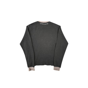 PULSE WAFFLE KNIT (BLACK)