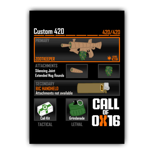 CALL OF OX16 (BUY 2 GET 1 FREE)