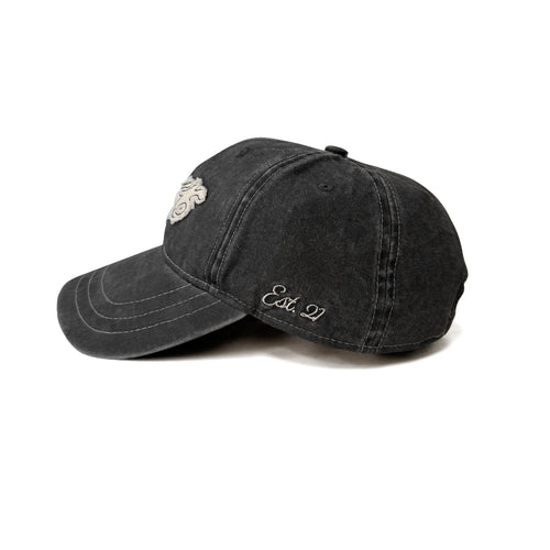 DISTRESSED CAP (CHARCOAL)