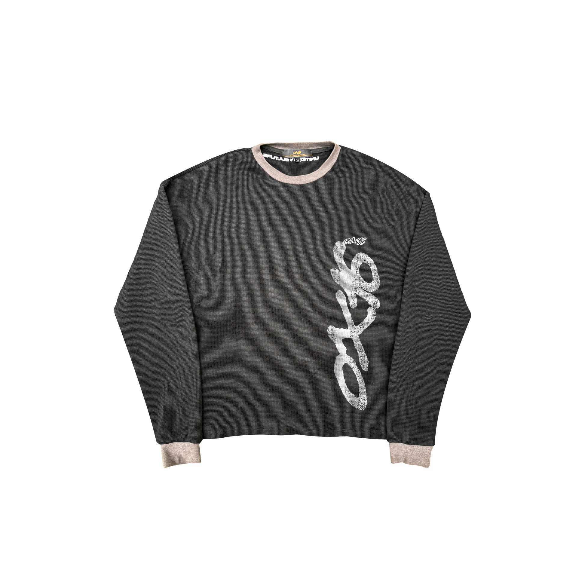 PULSE WAFFLE KNIT (BLACK)