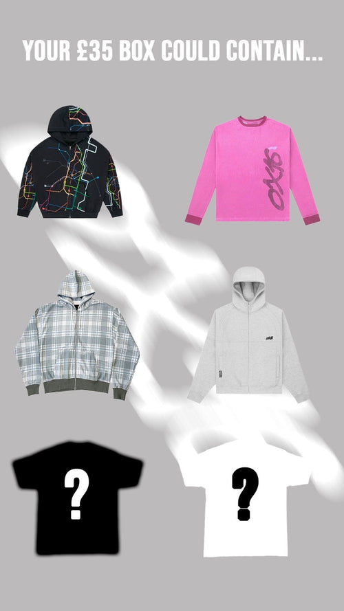 LOST PROPERTY MYSTERY BOX (HOODIES / TEES )