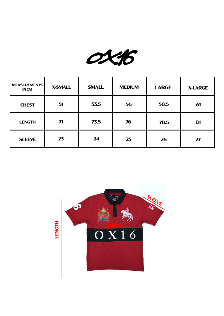 SKELLY POLO (OX BLOOD)