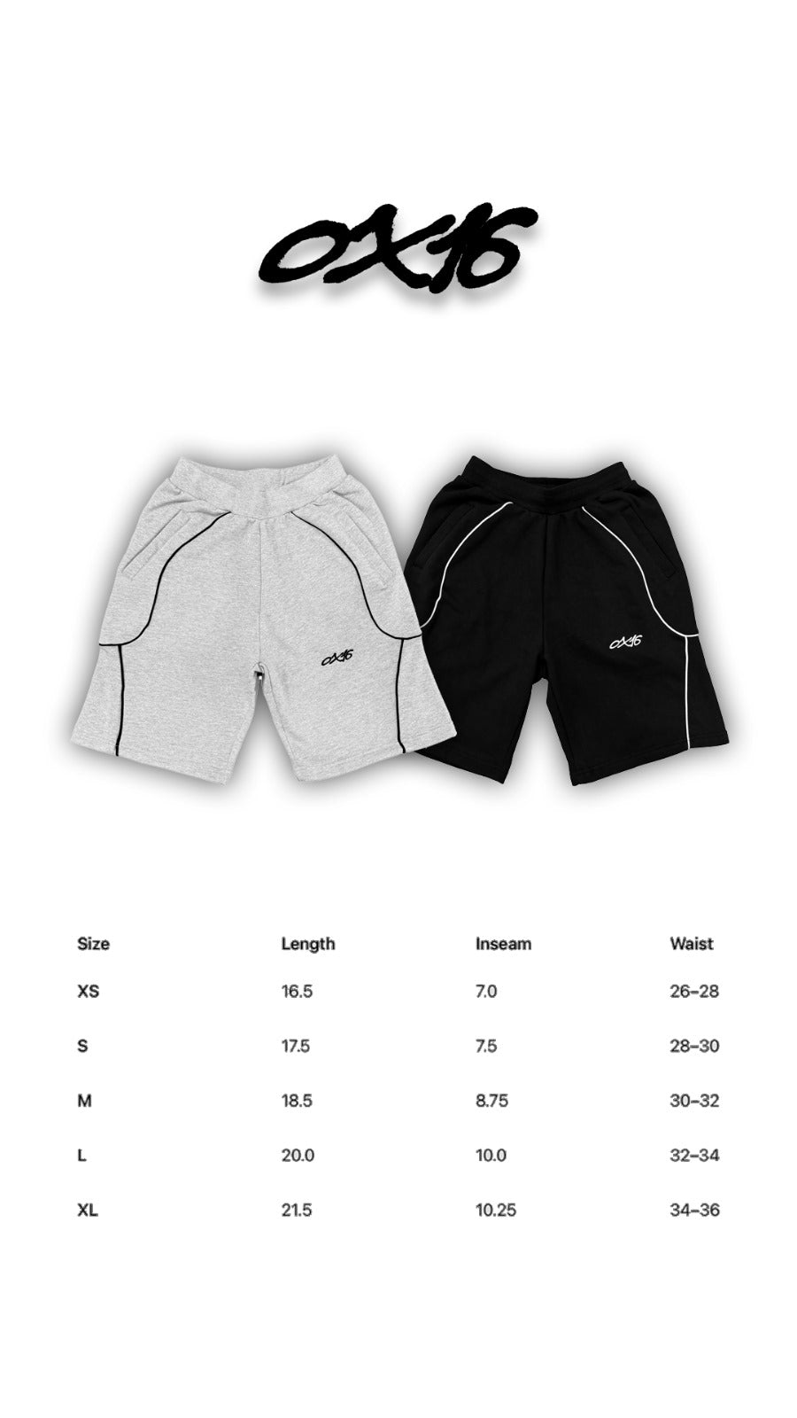 HYPERLINE SHORTS (BLACK)