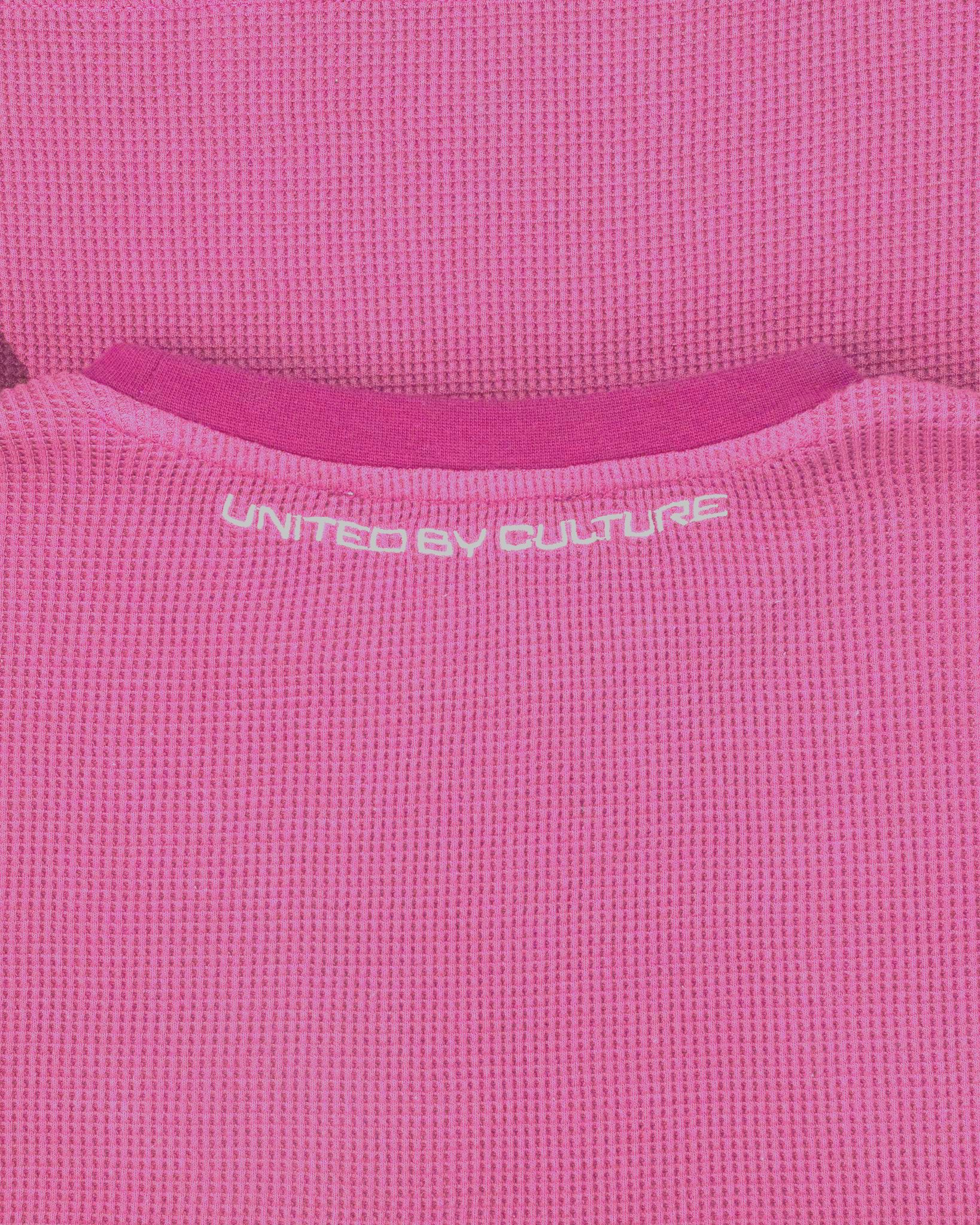 PULSE WAFFLE KNIT (BUBBLEGUM PINK)