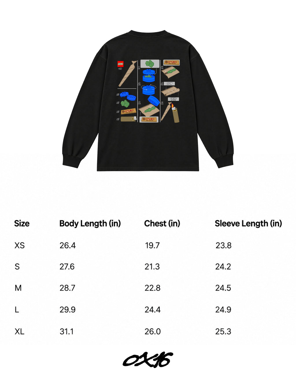 LEGOLIZE LONGSLEEVE (BLACK)