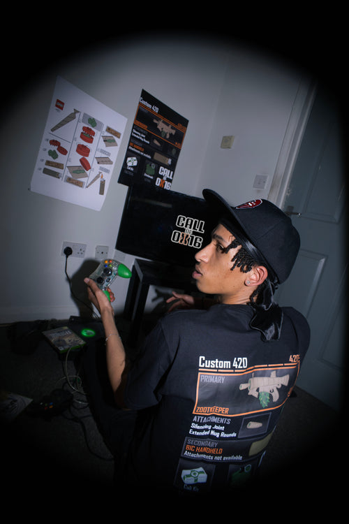 CALL OF OX16 TEE (BLACK)