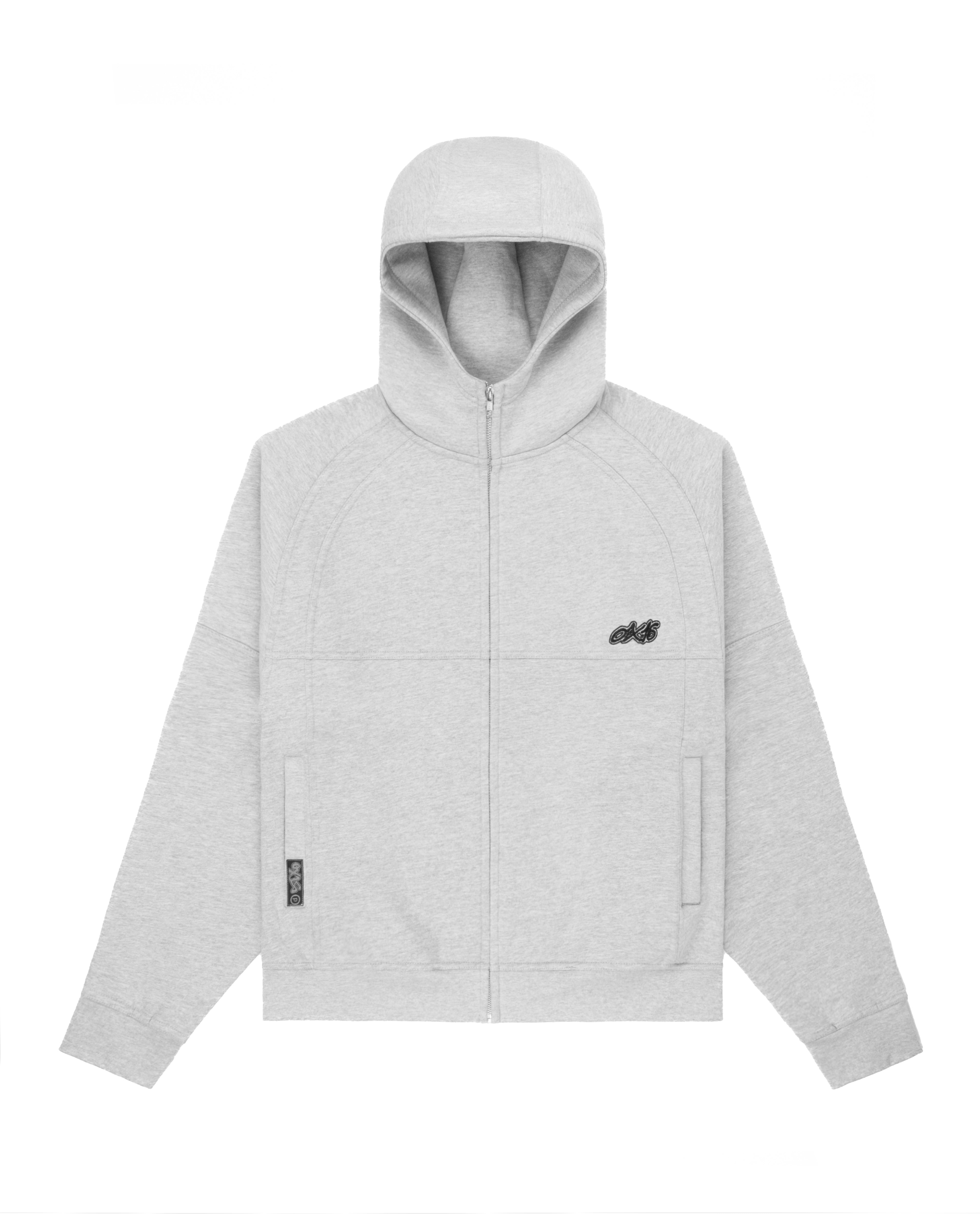 【SCENERITY】Pulse hood zip-up PULSE ZIP UP (GREY) – OX16
