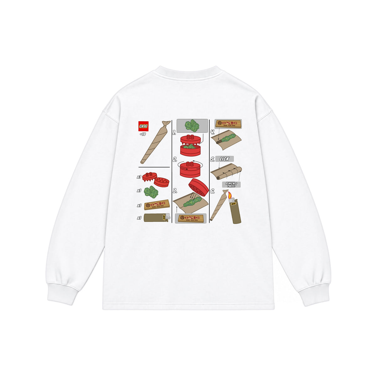 LEGOLIZE LONGSLEEVE (WHITE)