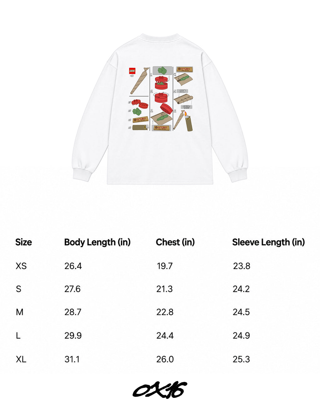 LEGOLIZE LONGSLEEVE (WHITE)